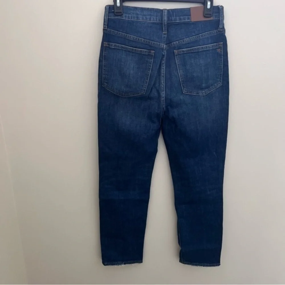 NEW Madewell Blue The Perfect Vintage High Rise Crop Mom Jeans BellBrook - Picture 12 of 13